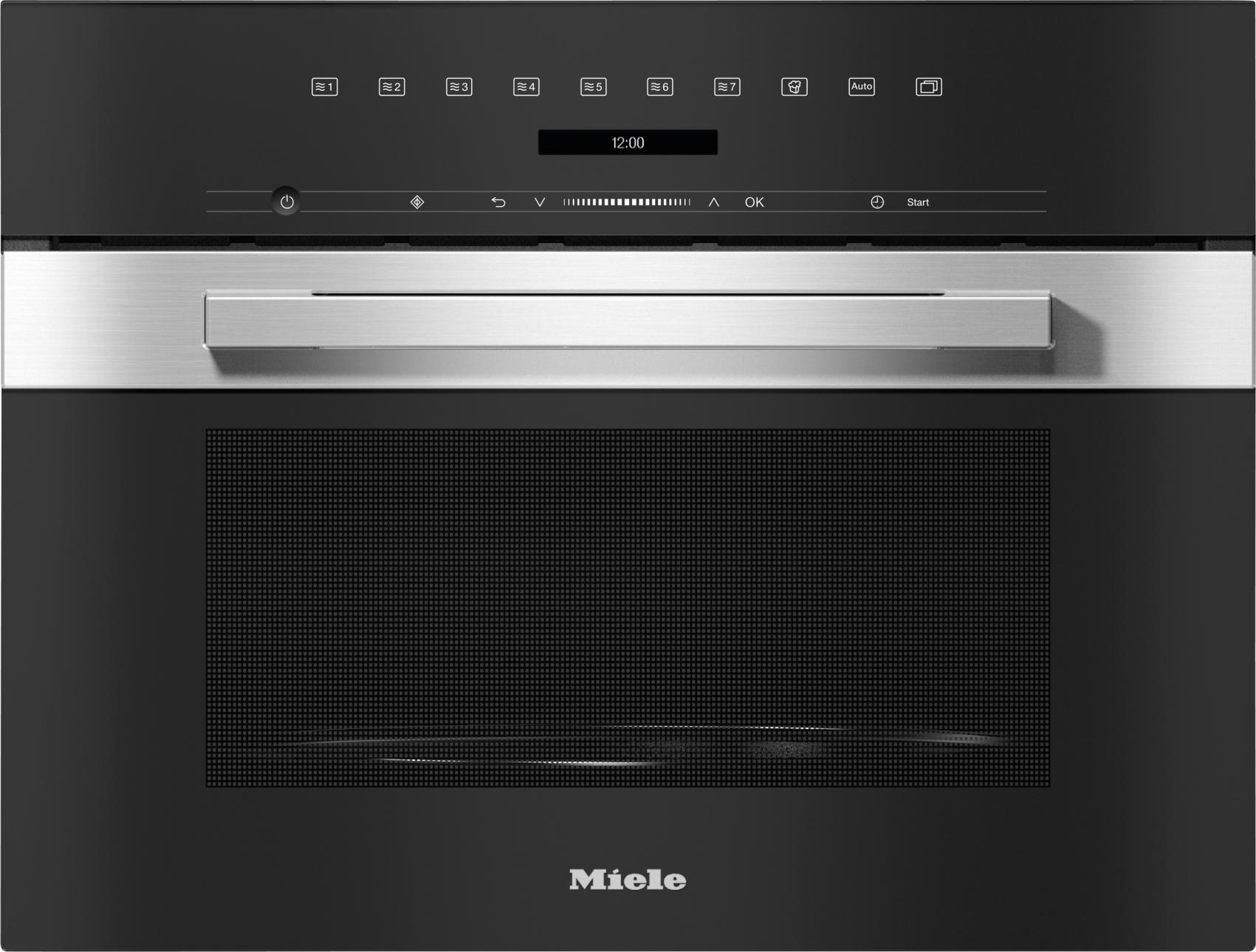 Microwave ovens - M 7240 TC AM Clean Touch Steel - 1