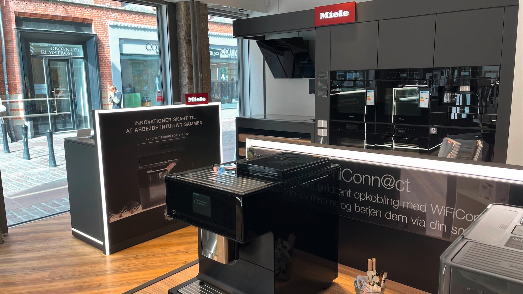 interior of Miele experience center