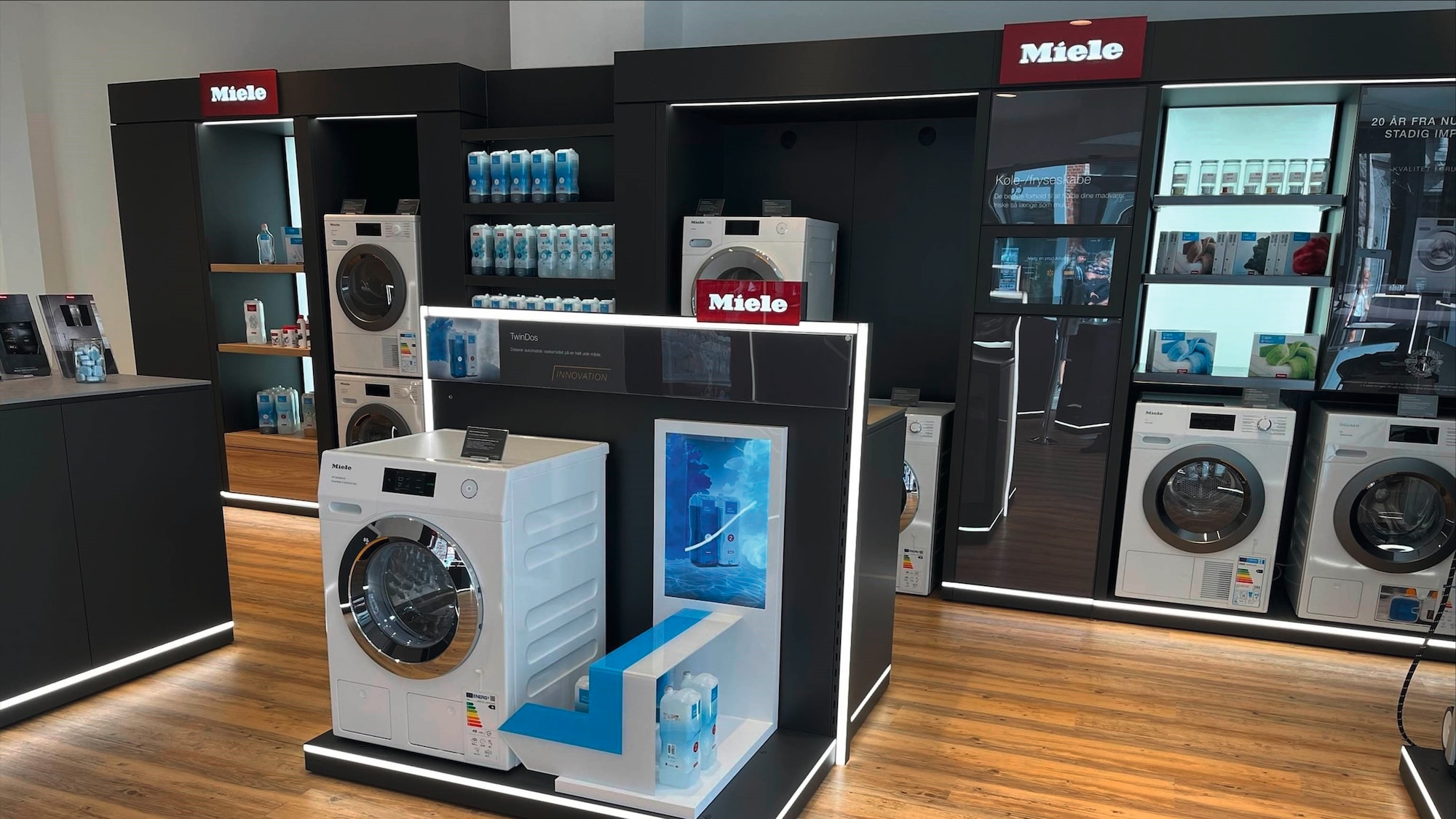 interior of Miele experience center