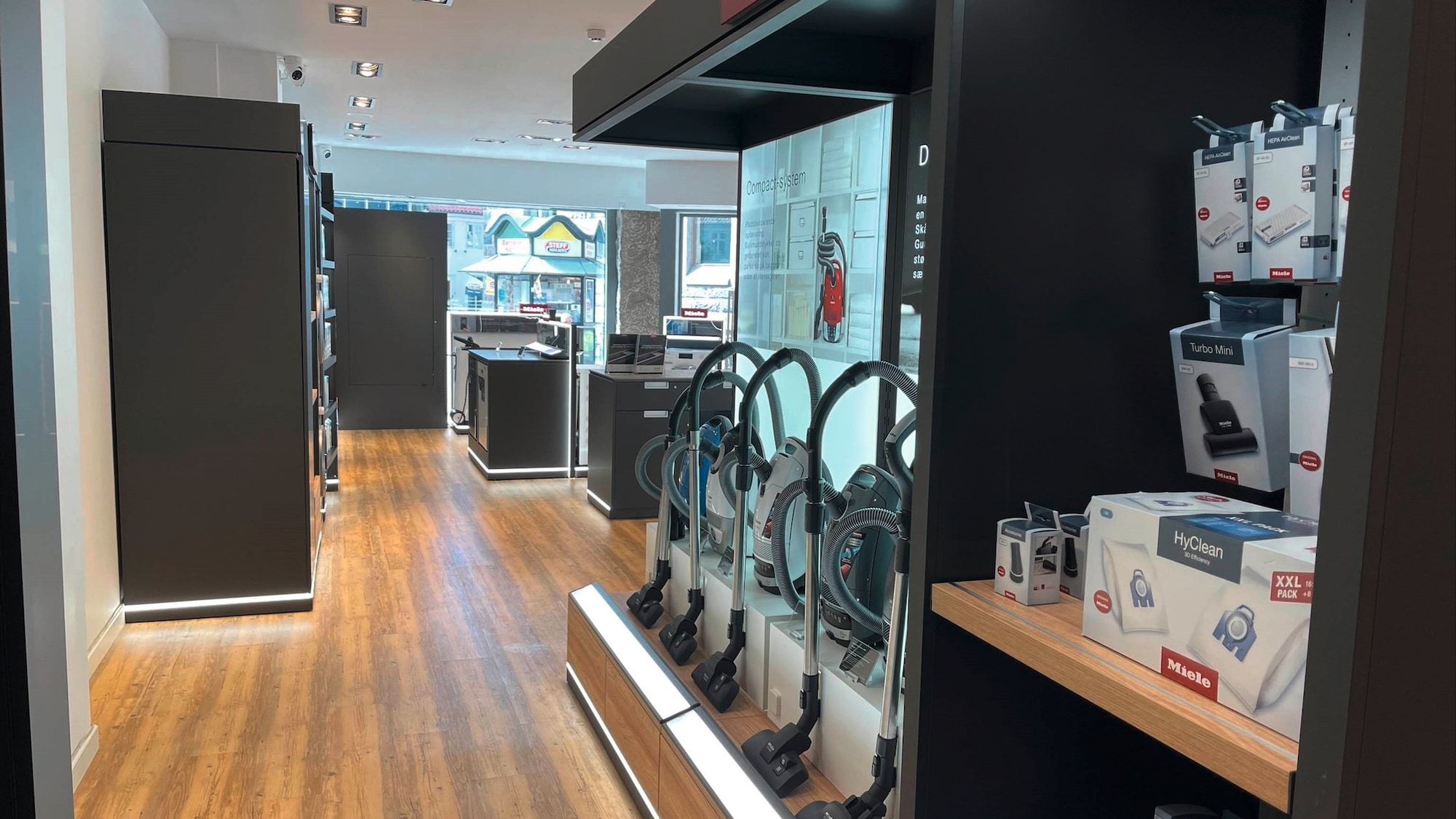 interior of Miele experience center