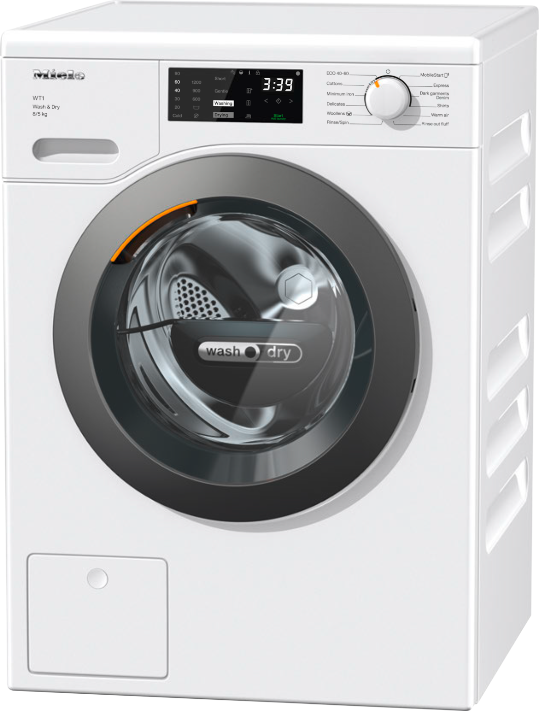 WTD160 WCS 8/5 kg - WT1 洗濯乾燥機： 