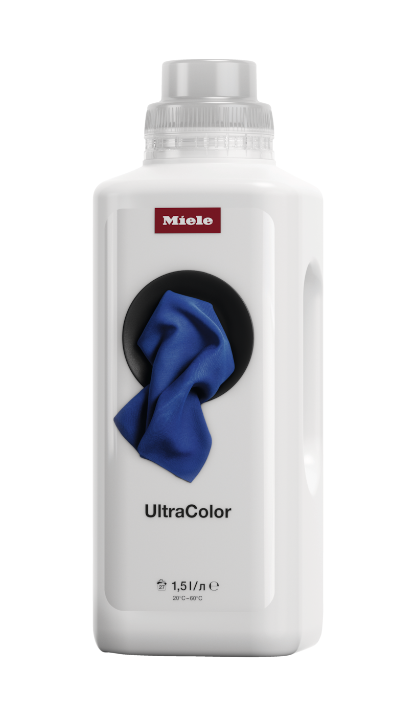 UltraColor folyékony mosószer, 1,5 l: rendkívül hatékony folyékony mosószer színes és fekete textíliákhoz.