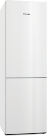 Balts ledusskapis ar saldētavu un NoFrost funkciju, 1.86m augstums (KDN 4174 E) product photo