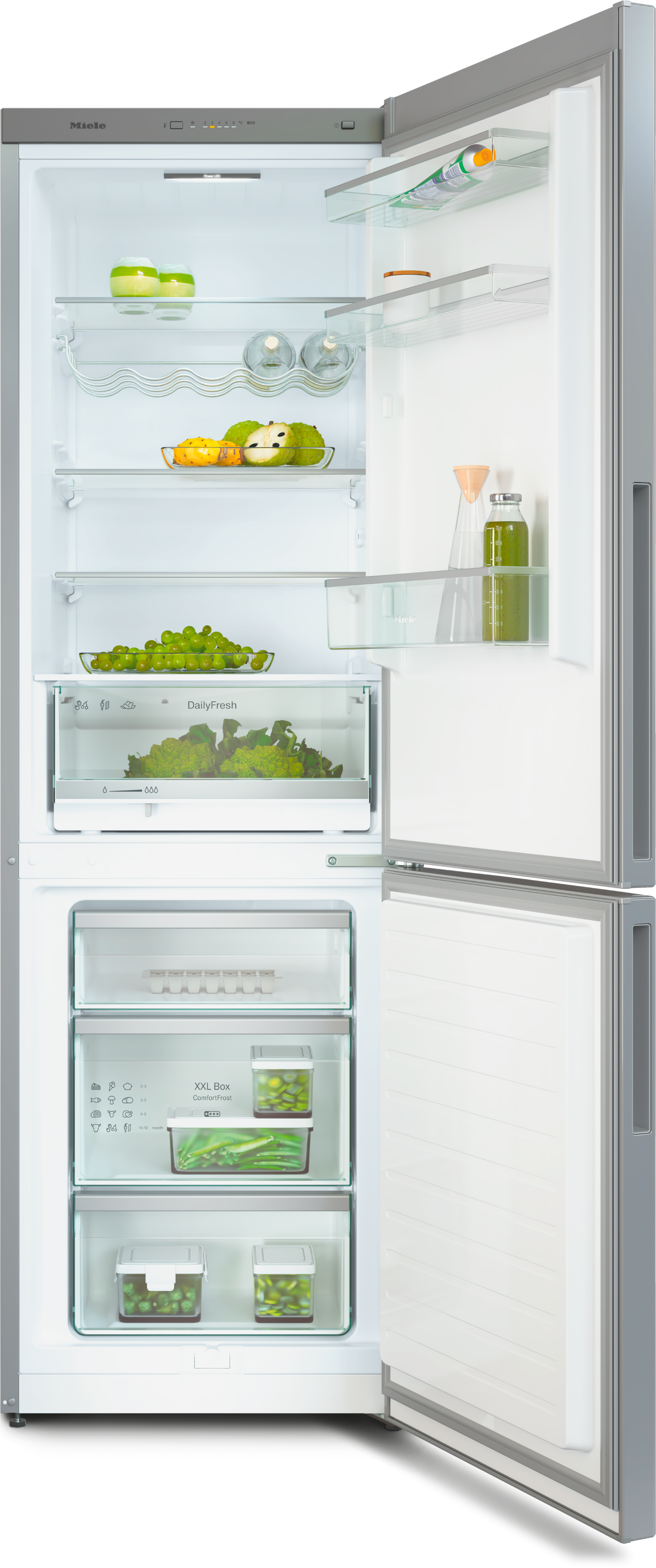 Refrigeration - KD 4072 E Active Stainless look - 2