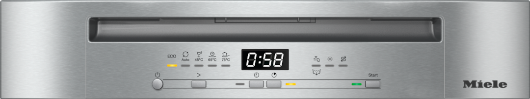 Miele - G 5310 SC Front Active Plus CleanSteel front – Dishwashers