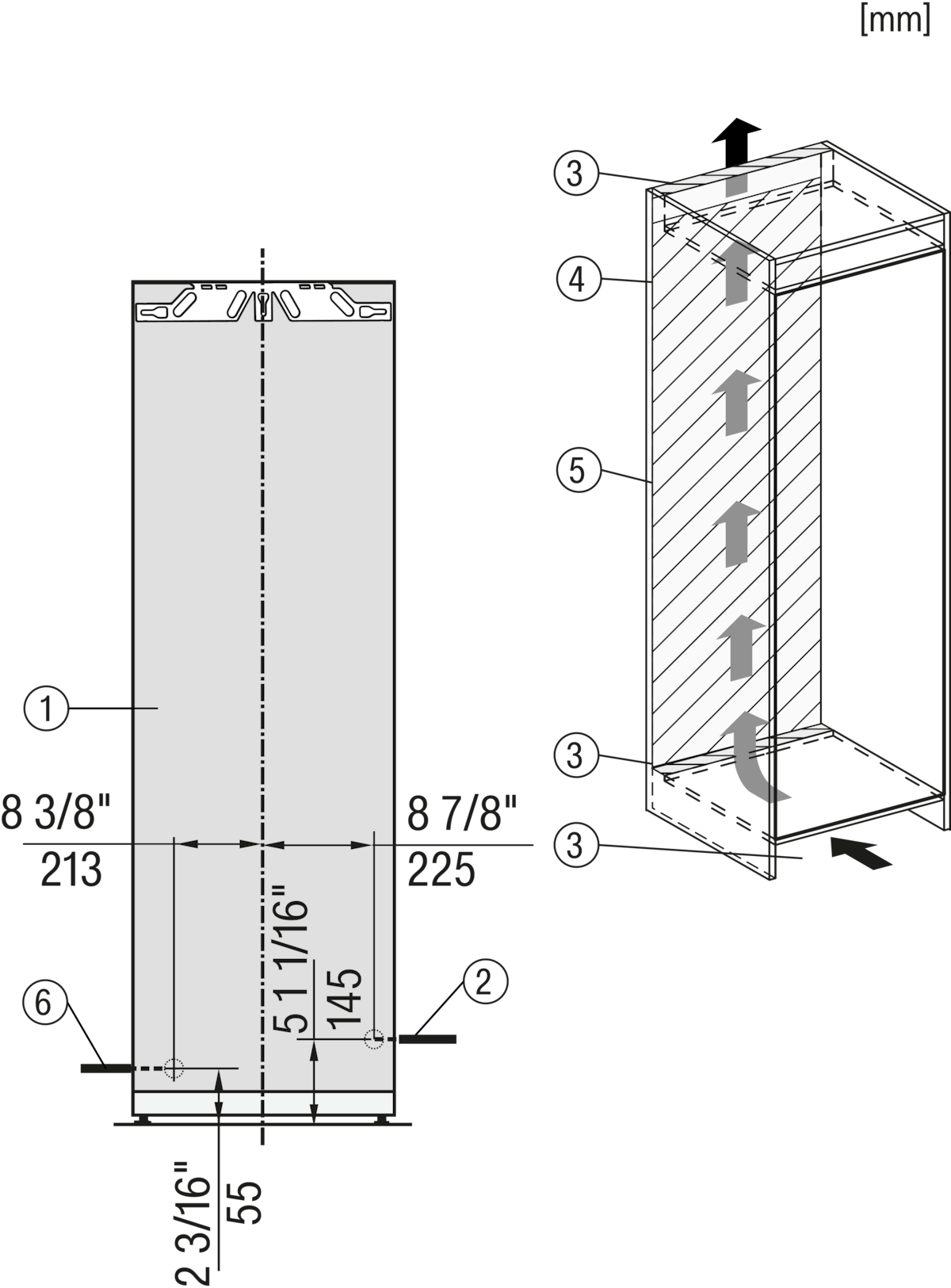 Miele - FNS 7794 E – Refrigerators and freezers