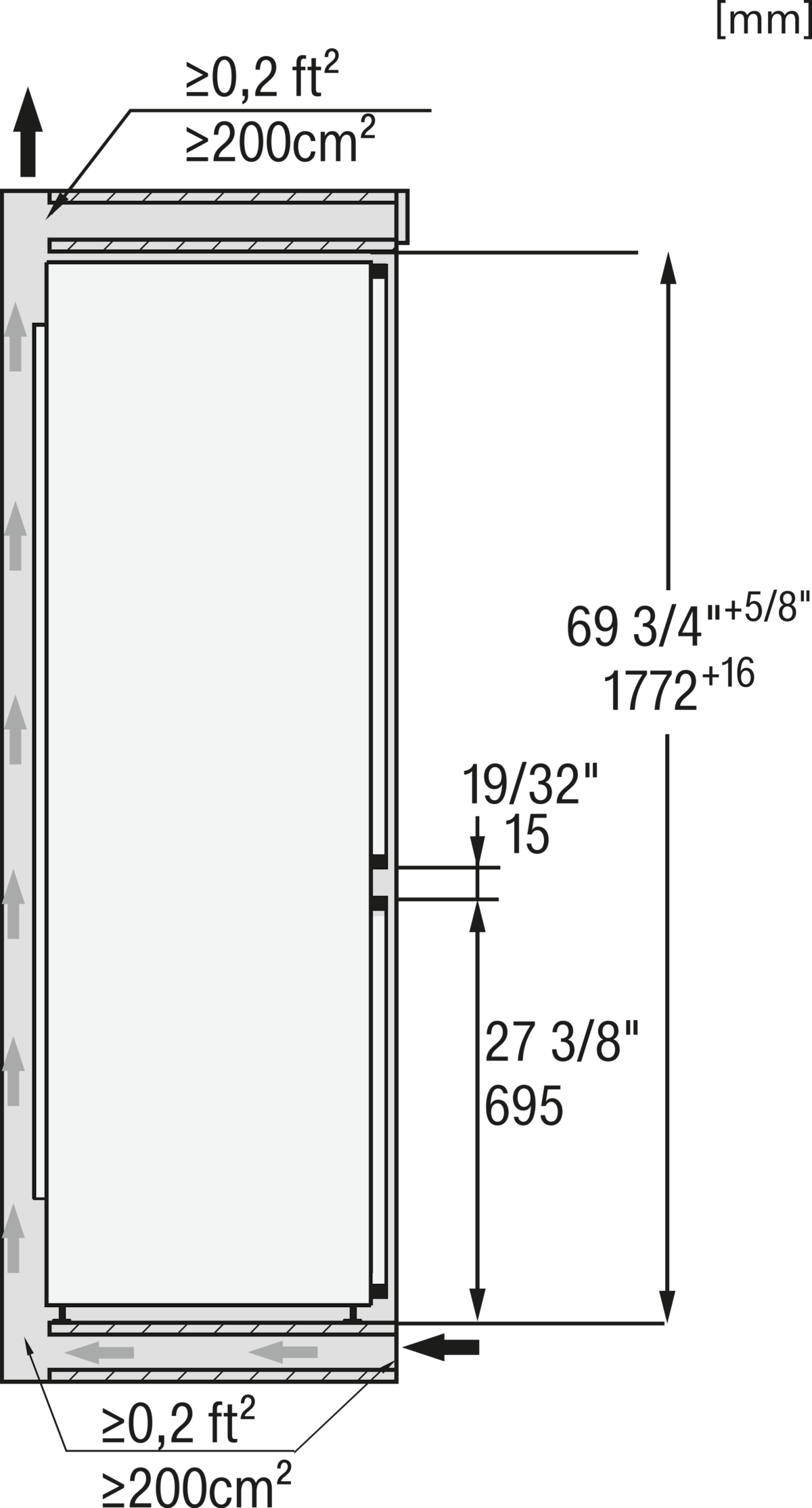 Miele - KFN 7795 D – Refrigerators and freezers