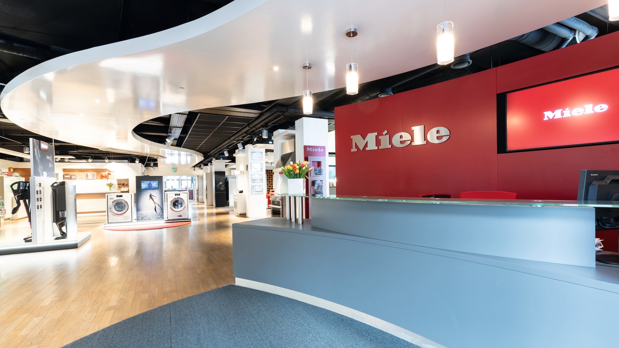 interior of Miele experience center