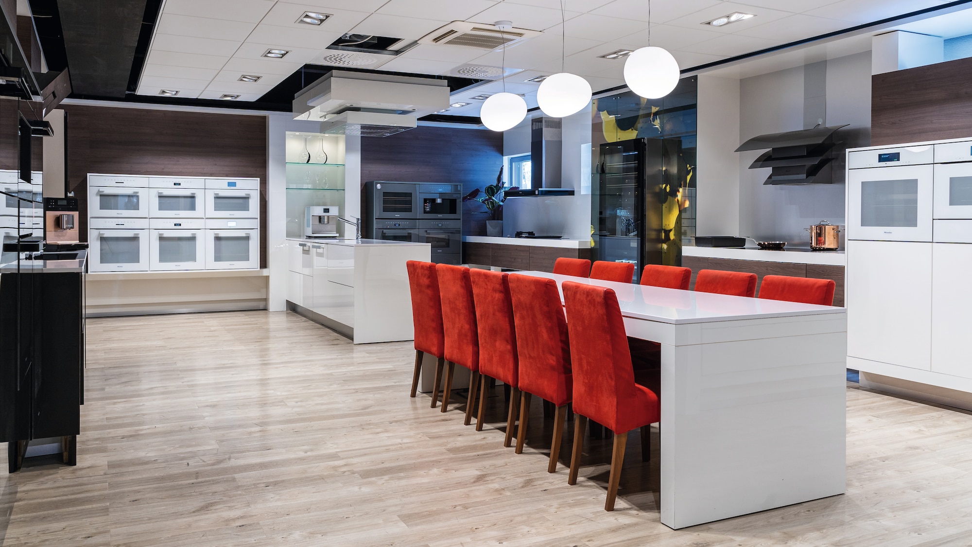 interior of Miele experience center