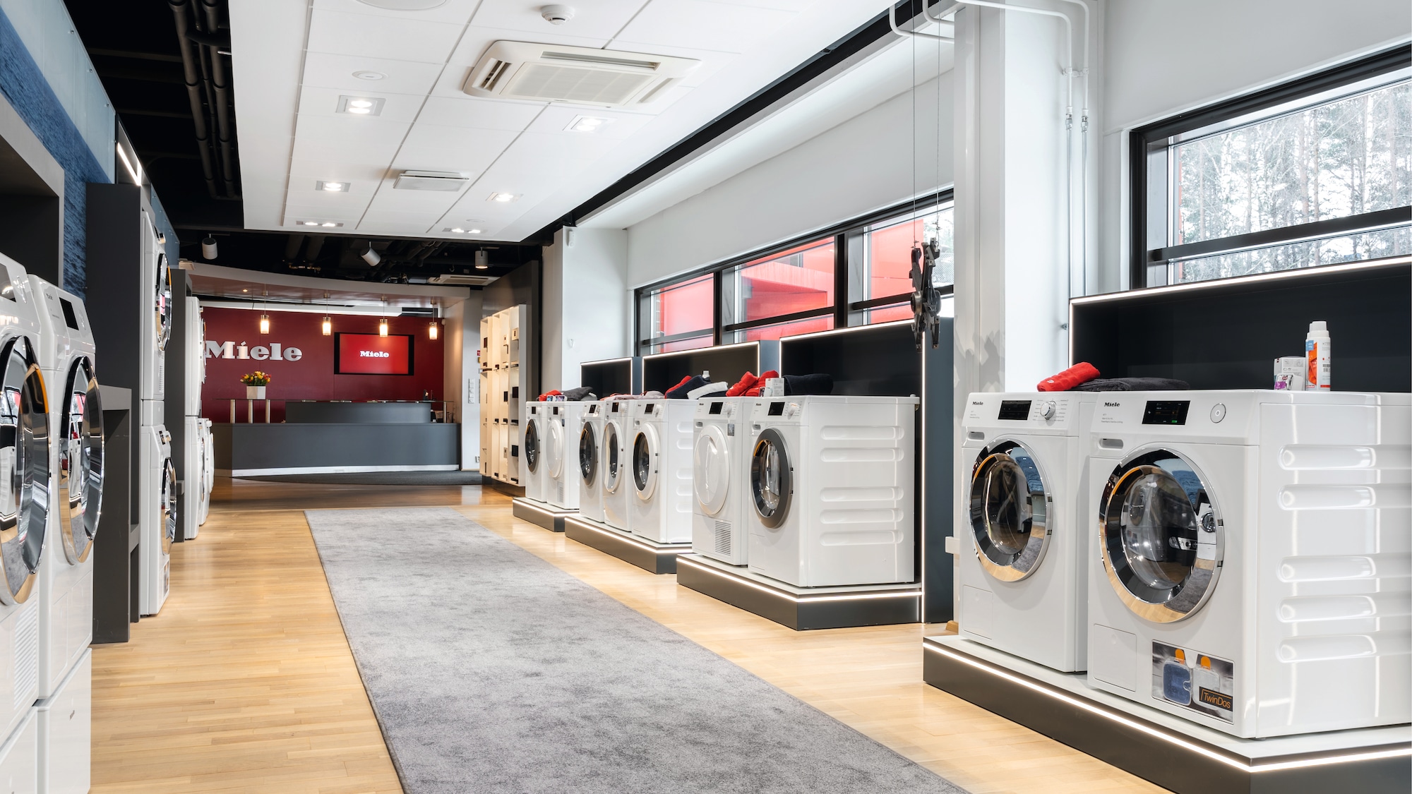 interior of Miele experience center