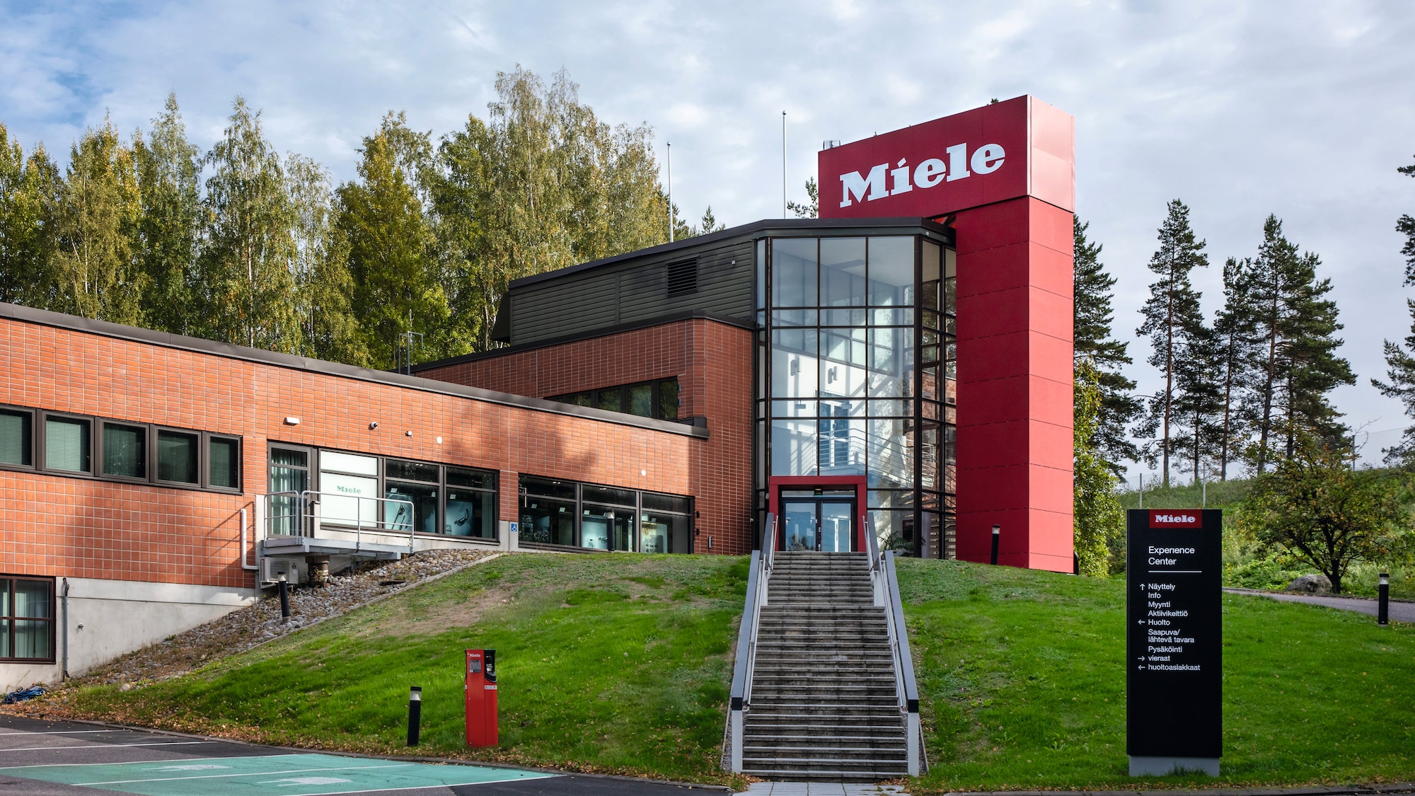exterior of Miele experience center