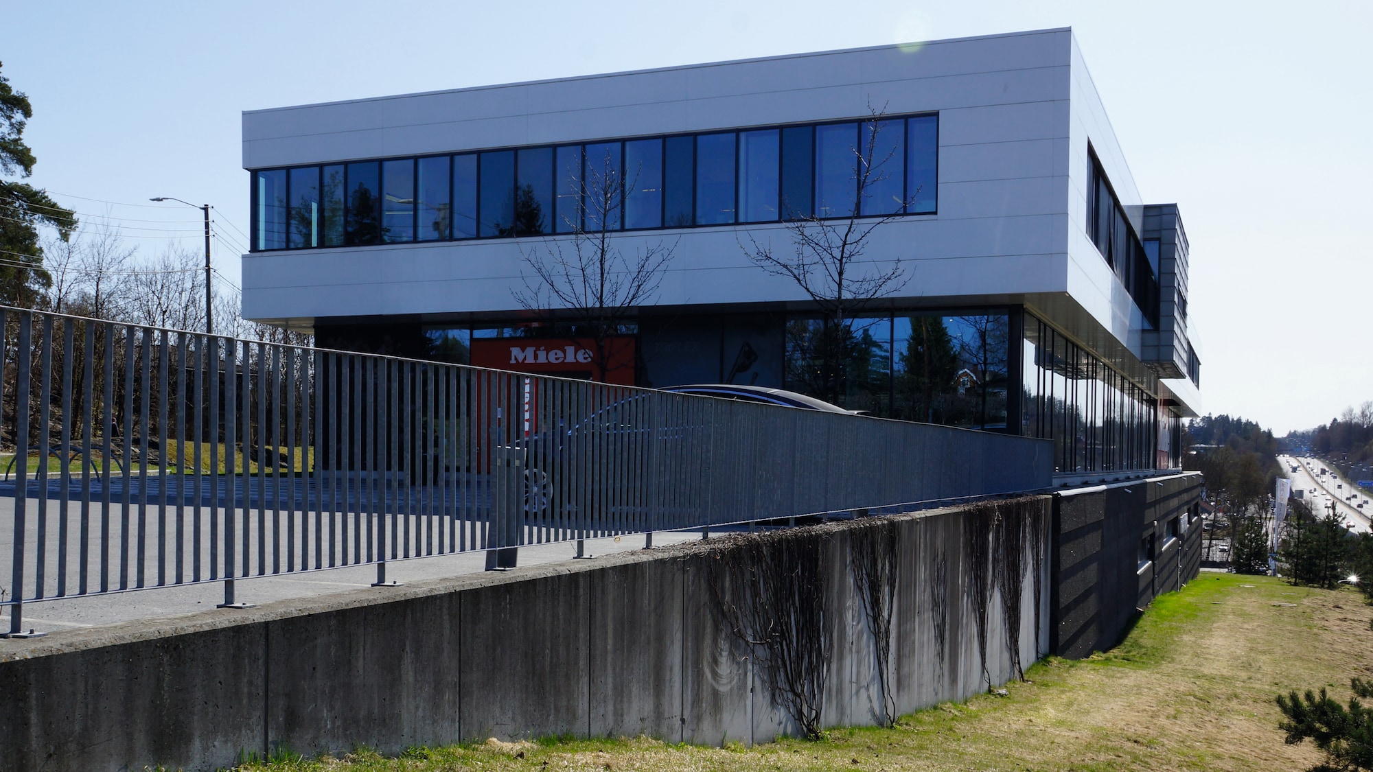 Miele experience center front of store