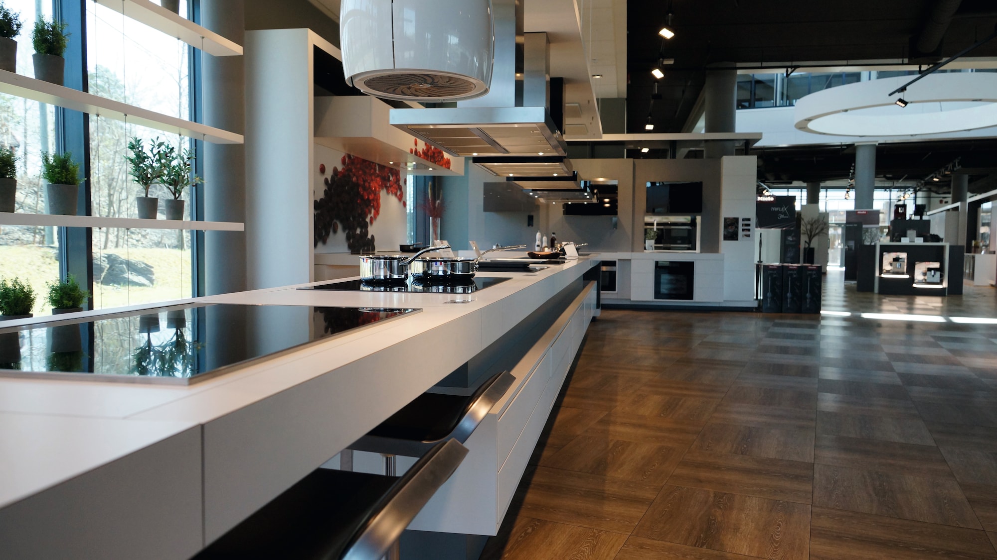 interior of Miele experience center