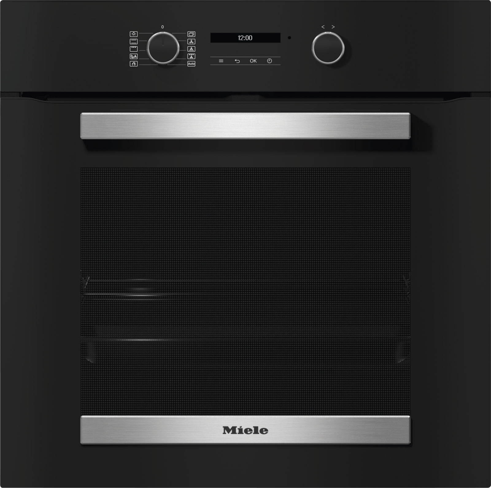 Ovens / Range cookers - H 2467 BP ACTIVE Obsidian black stainless steel effect - 1