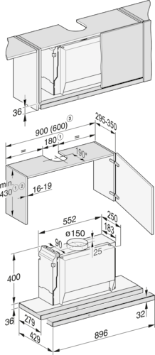 DAS 4930 Slimline Rangehood product photo Missing translation L