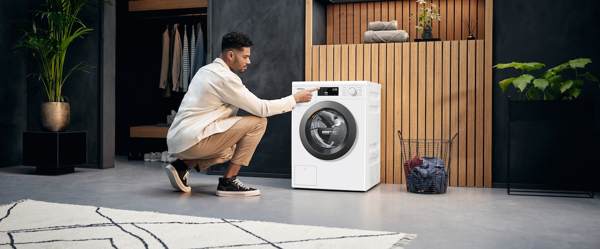 Miele WTD160 WCS 8/5 kg Lotus white Washerdryers