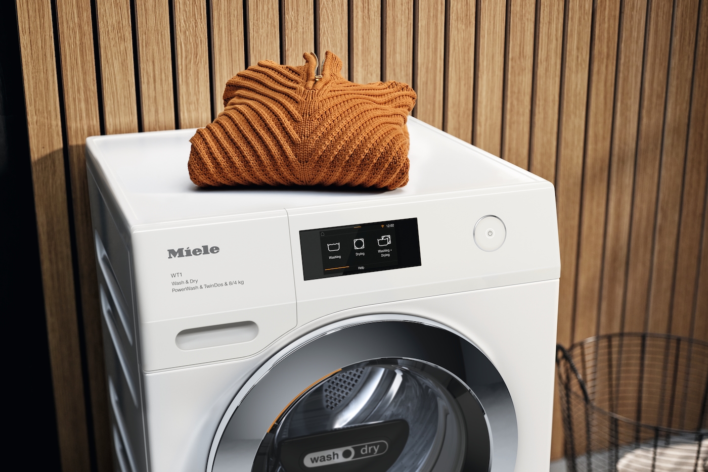 Miele WTR870WPM PWash&TDos 8/4 kg WT1 washer-dryer: Miele WTR870WPM PWash&TDos 8/4 kg WT1 washer-dryer: