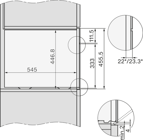 DGC 7440 HC Pro CLST Combi steam oven product photo Missing translation L