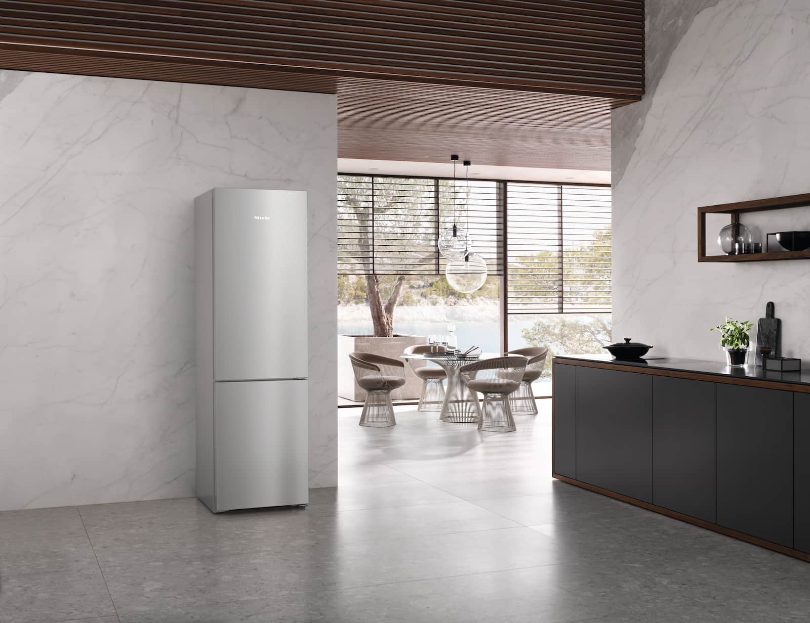 Réfrigérateurs/congélateurs - KFN 4395 DD Aspect acier inoxydable - 6