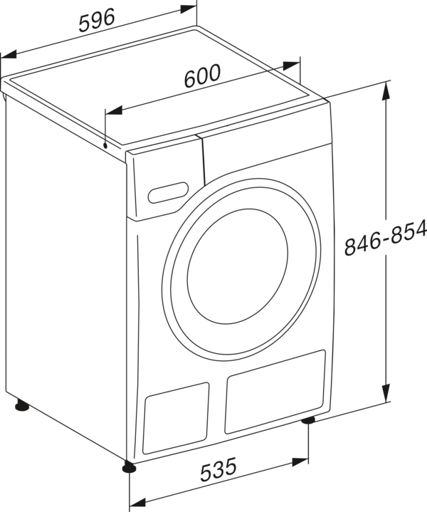 Lotosweiß WSG663 TDos&9kg Waschmaschinen - – Miele WCS