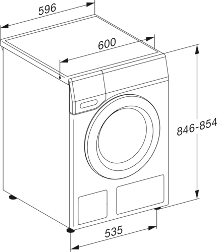 WTW 870 WPM Washer-Dryer product photo Missing translation L