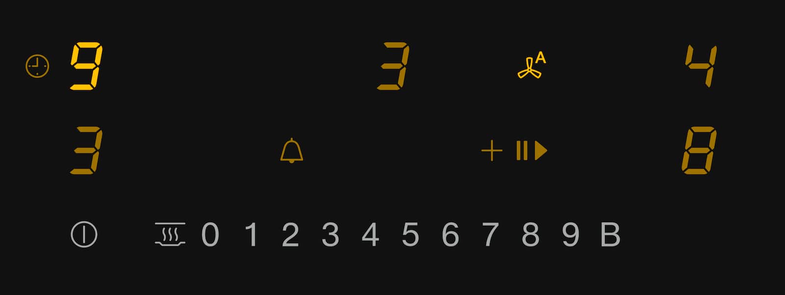 Płyty grzewcze - KMDA 7272 FL-U Silence - 2