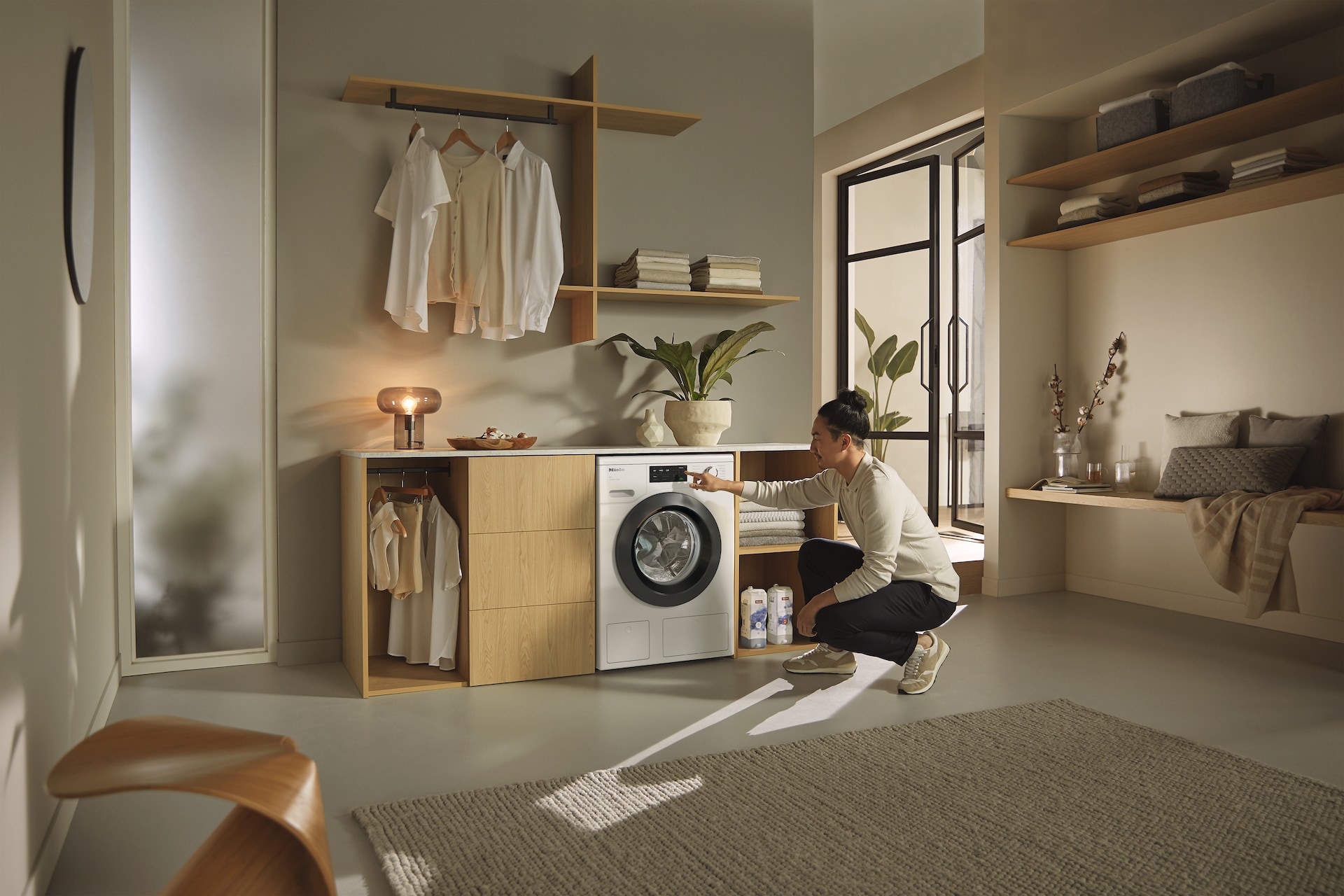 Lave-linge - WCG660 WPS TDos&9kg Blanc lotus - 6