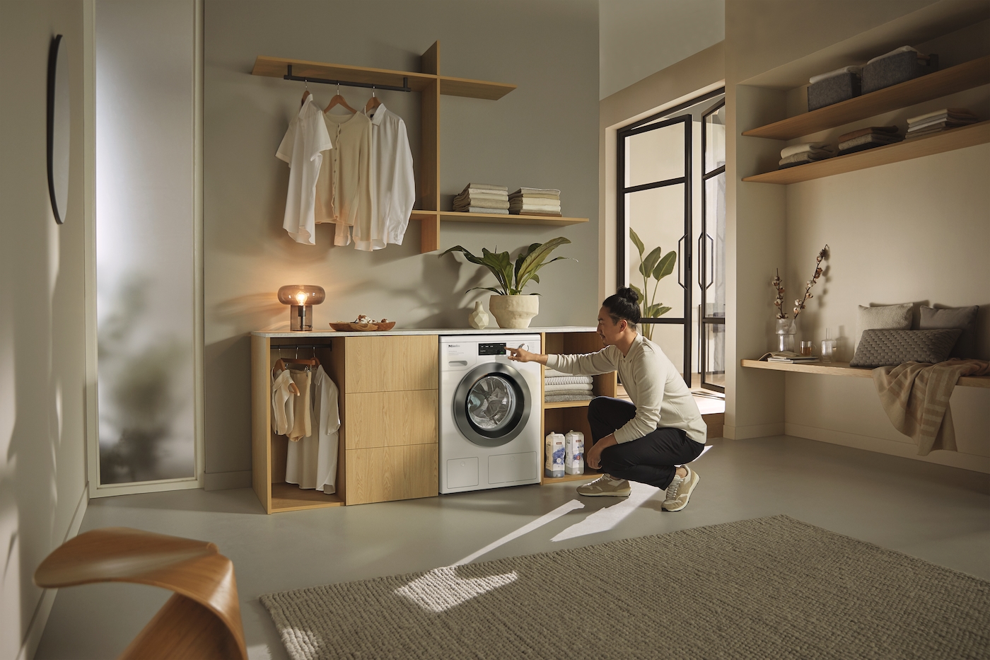 Miele WEH865 WCS PWash&TDos&8kg W1, стиральная машина с фронтальной  загрузкой