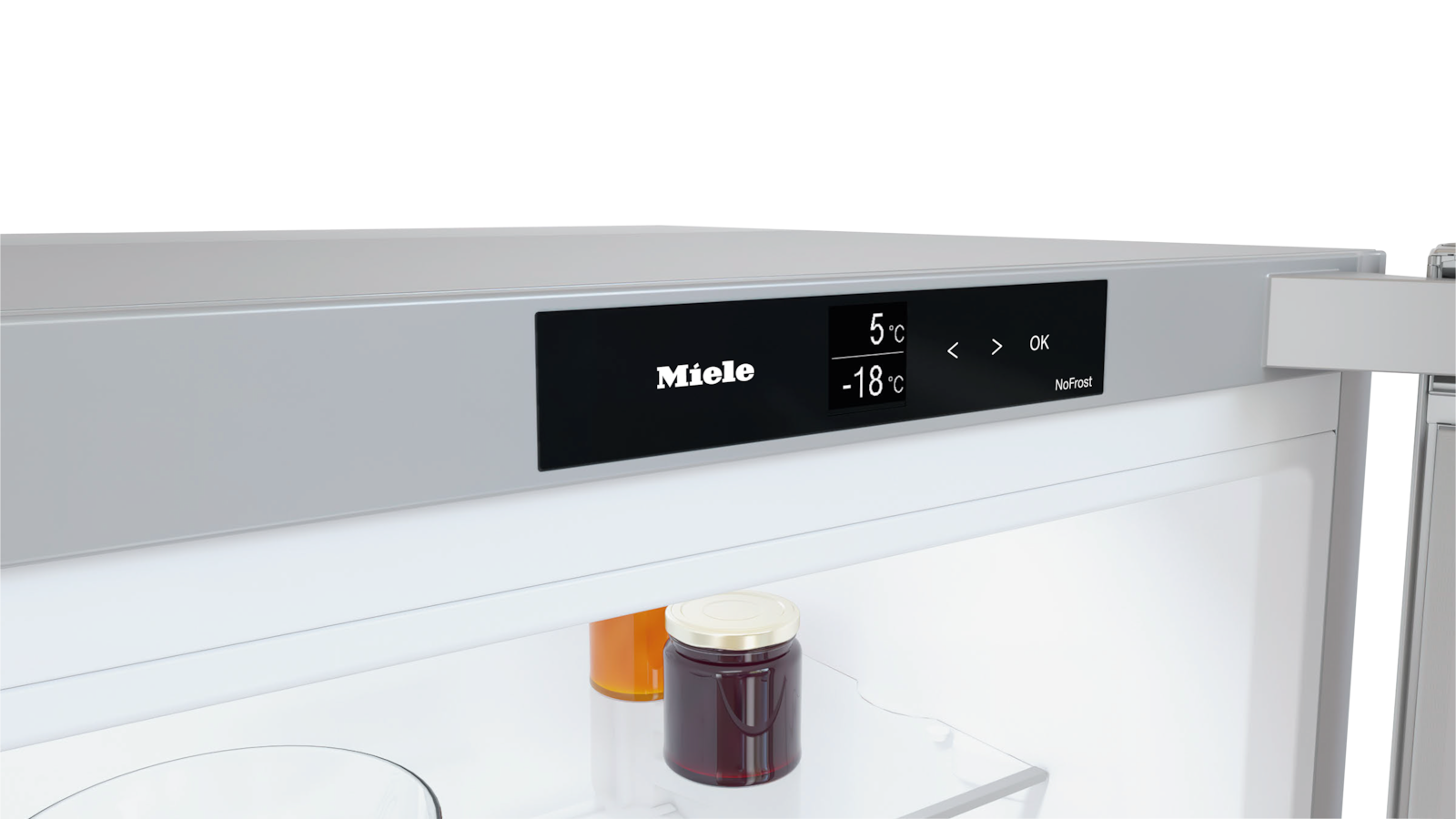 Réfrigérateurs/congélateurs - KFN 4395 DD Aspect acier inoxydable - 5