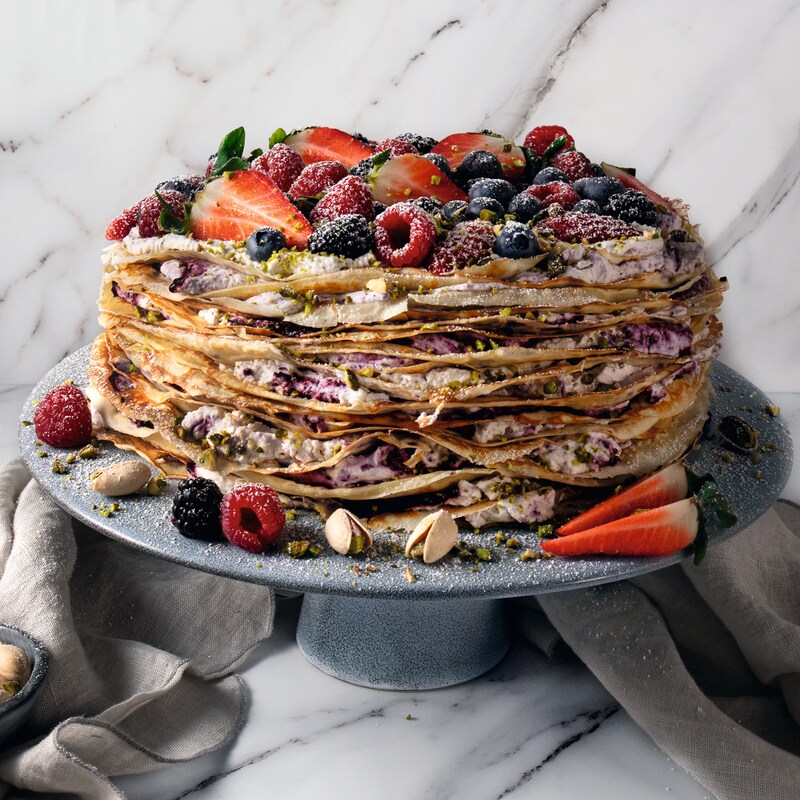 Miele crepe cake