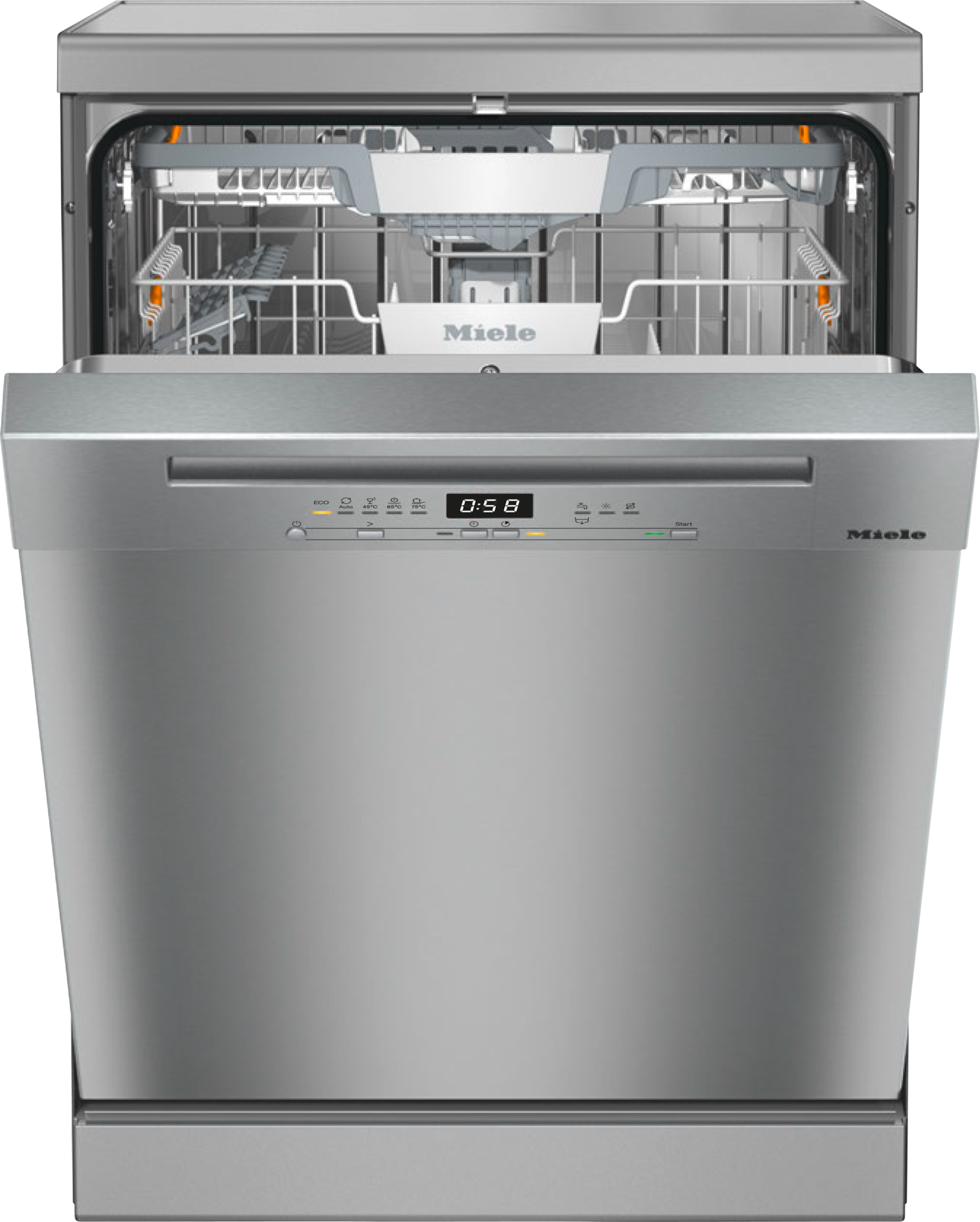Lave-vaisselle - G 5312 SC Front Active Plus Façade CleanSteel Inox antitrace - 1