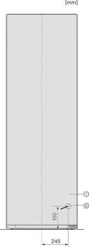 KS 4383 EDT CS Freestanding Refrigerator product photo Missing translation L