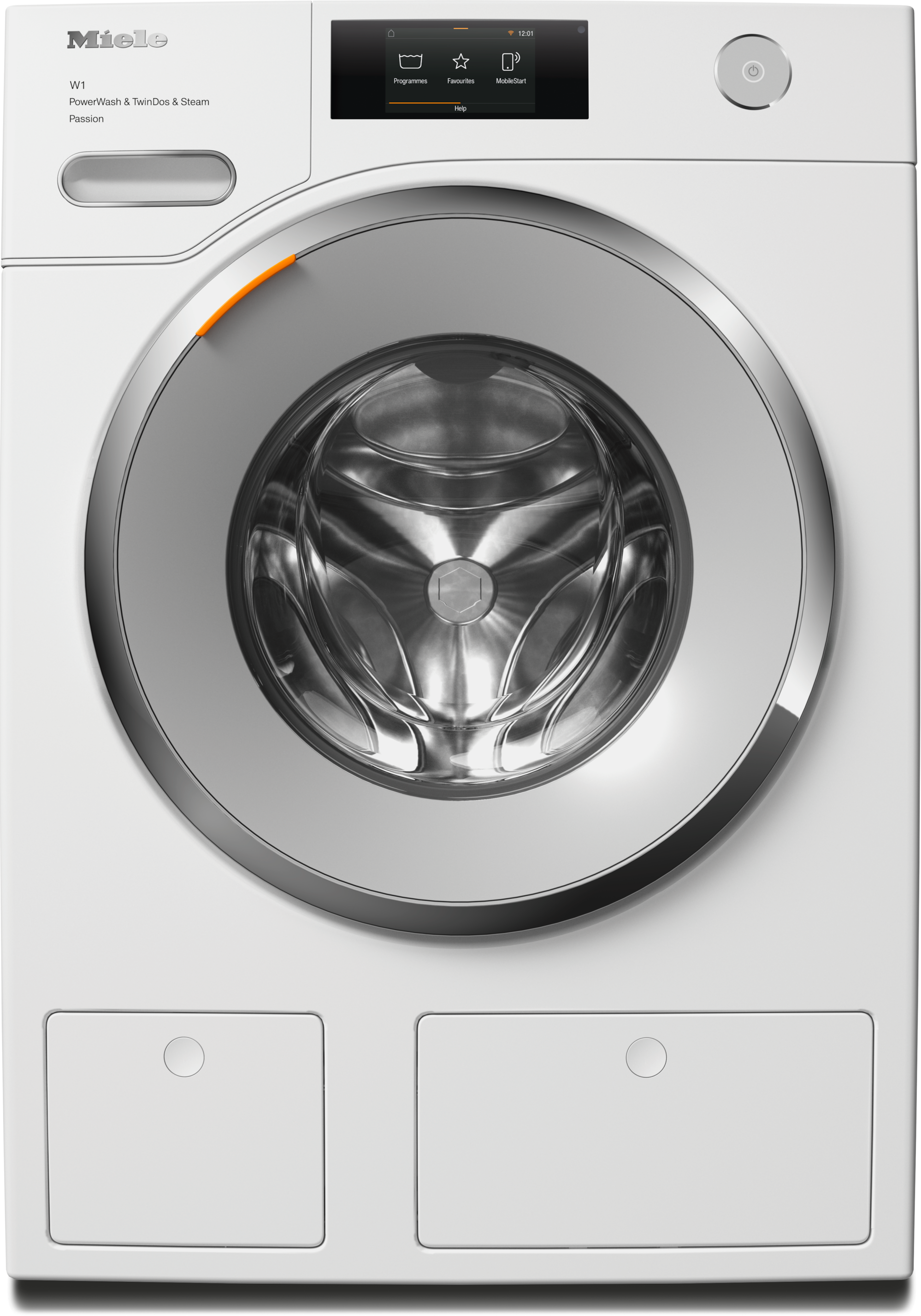 Washing machines - WWV980 WPS Passion Lotus white - 1