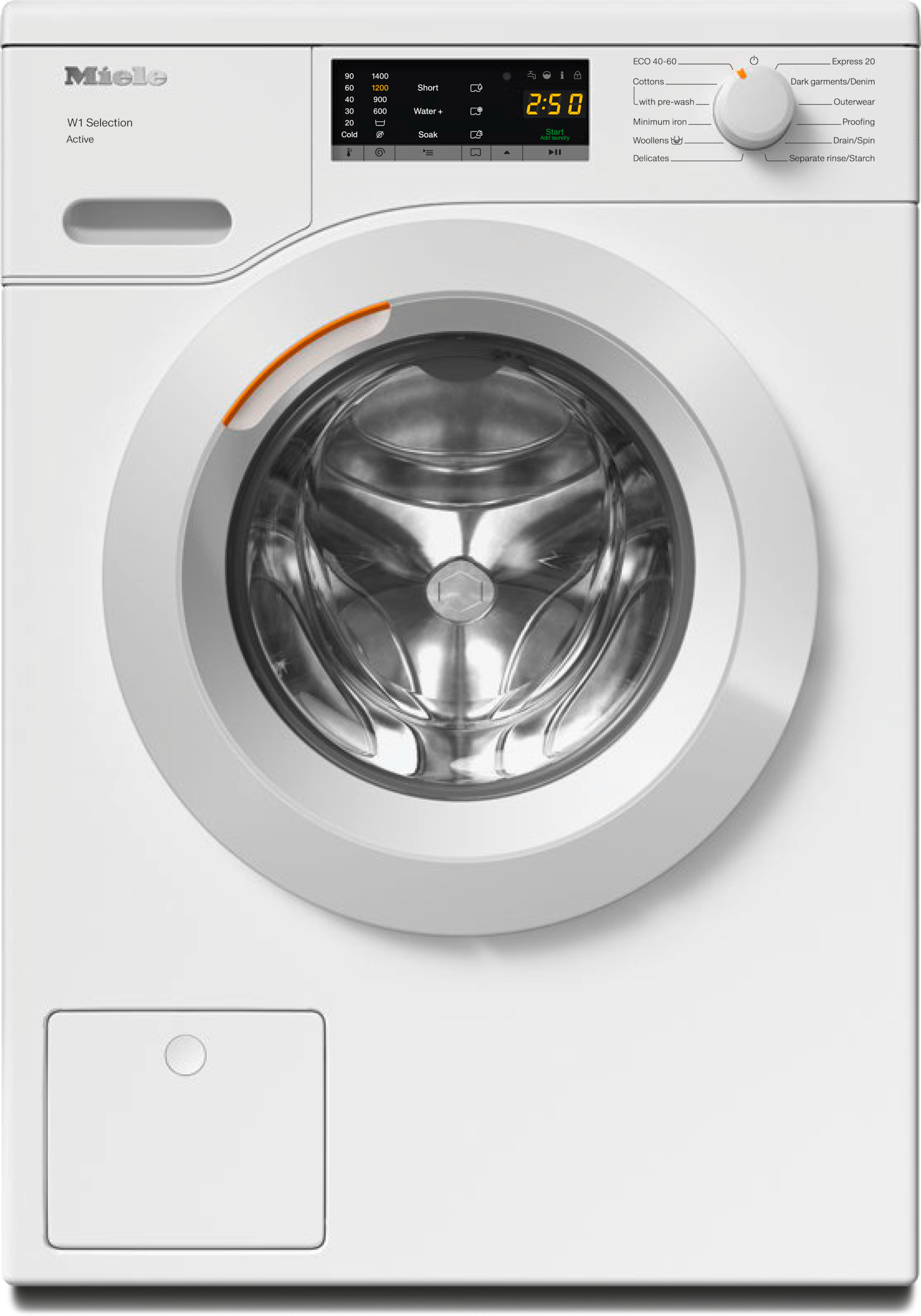 Washing machines - WSA003 WCS Active Lotus white - 1