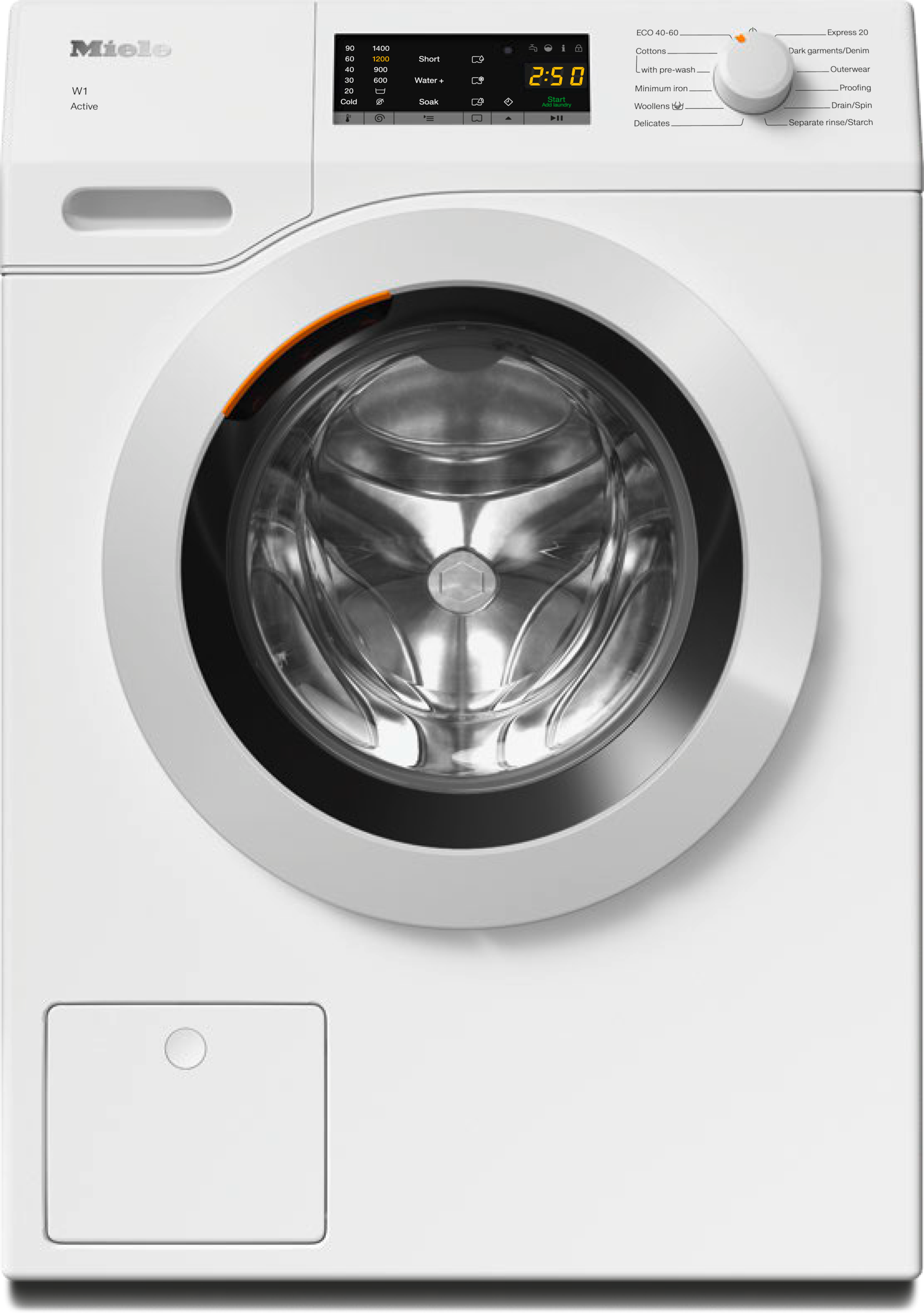 Πλυντήρια ρούχων - WCA030 WCS Active Λευκό λωτού - 1