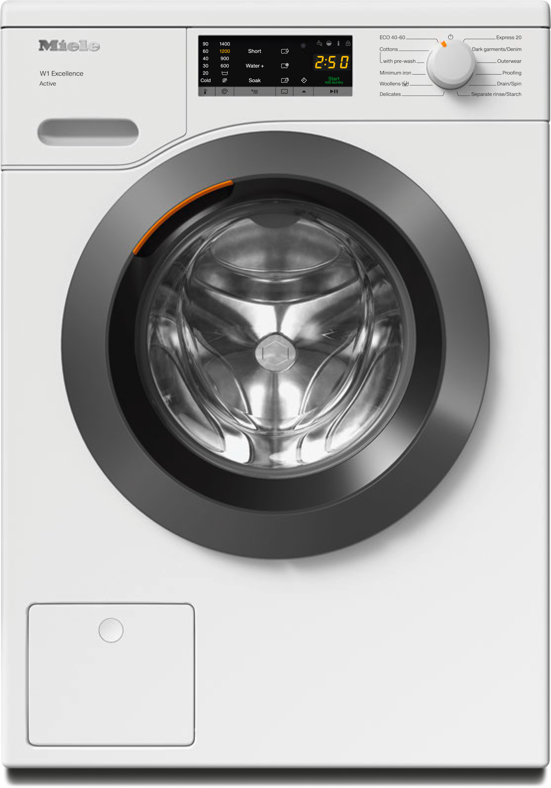Washing machines - WEA025 WCS Active Lotus white - 1
