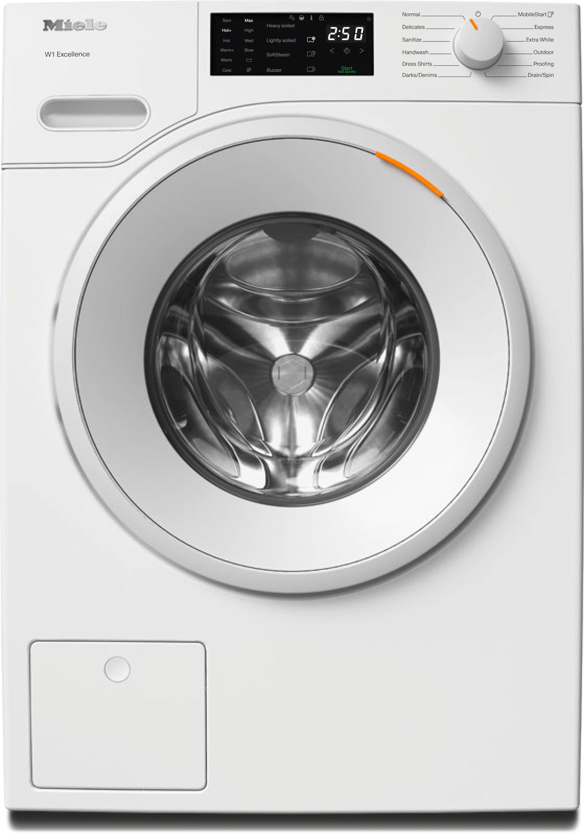 Washing machines - WXD160 WCS Lotus white - 1