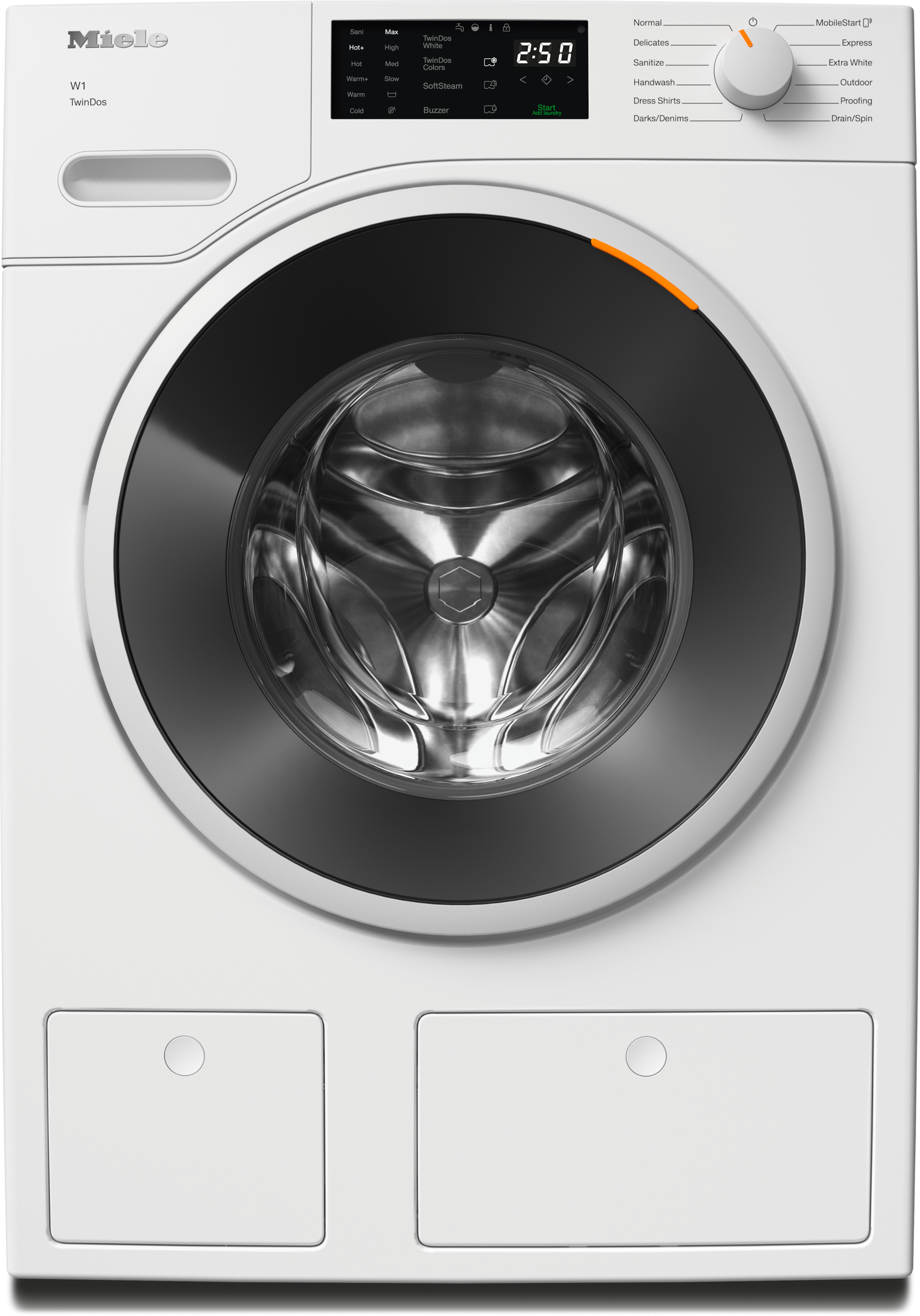 Washing machines - WWD660 WCS TDos Lotus white - 1