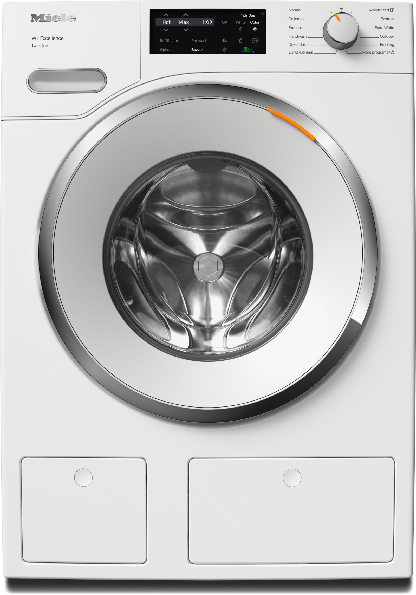Washing machines - WXF660 WCS TDos Lotus white - 1