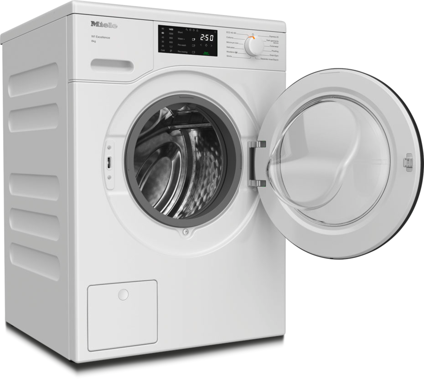 Lavadora Miele 8 kg / 1.400 rpm - WED025 WCS E LW