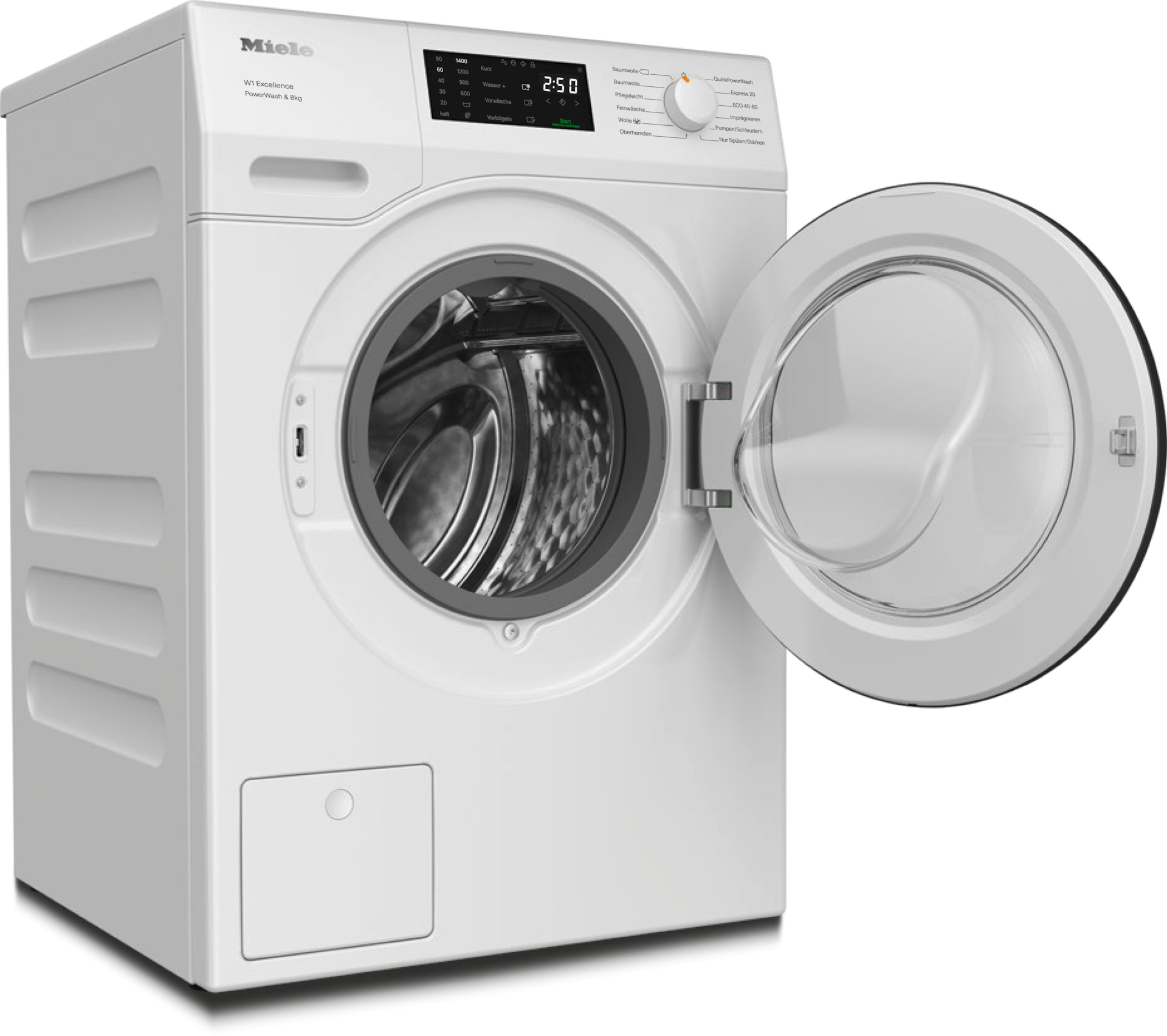Waschmaschinen - WED335 WPS PWash&8kg Lotosweiß - 2