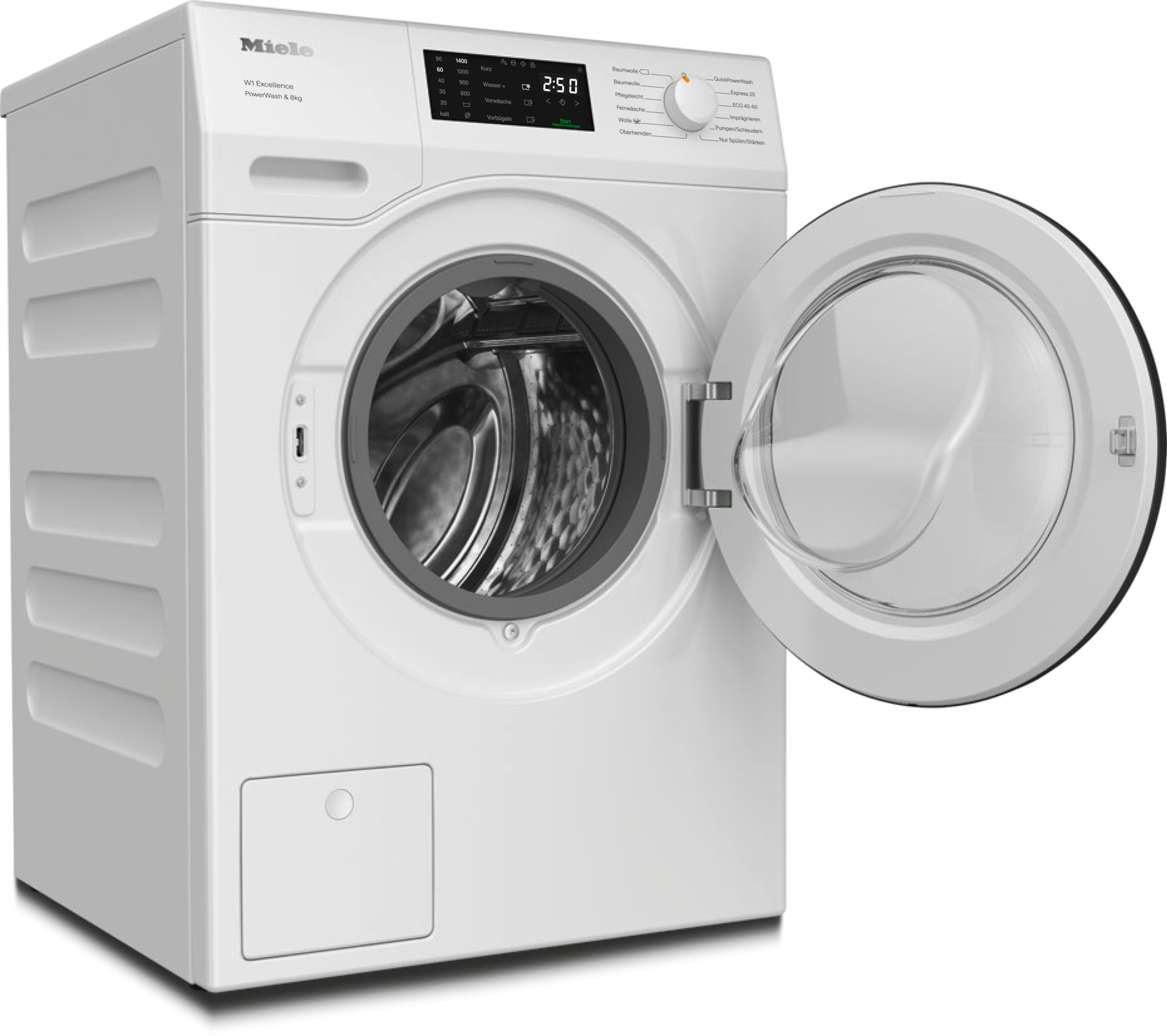 Lave-linge - WED335 WPS PWash&8kg Blanc lotus - 2