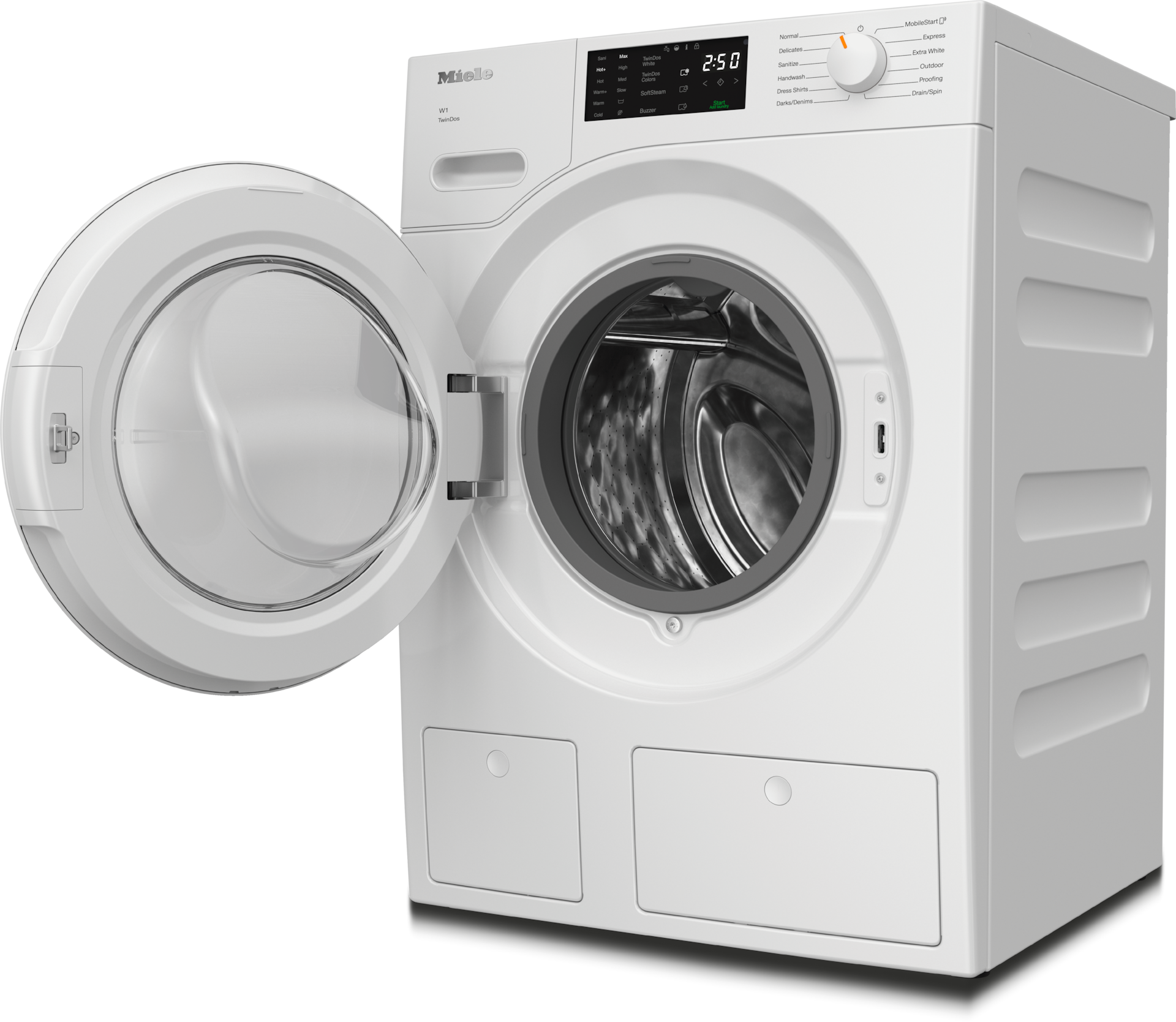 Washing machines - WWD660 WCS TDos Lotus white - 2