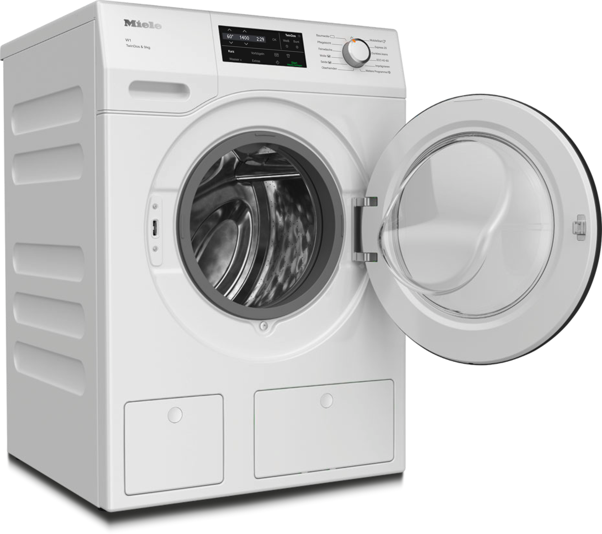 Lave-linge - WCG670 WCS TDos&9kg Blanc lotus - 2