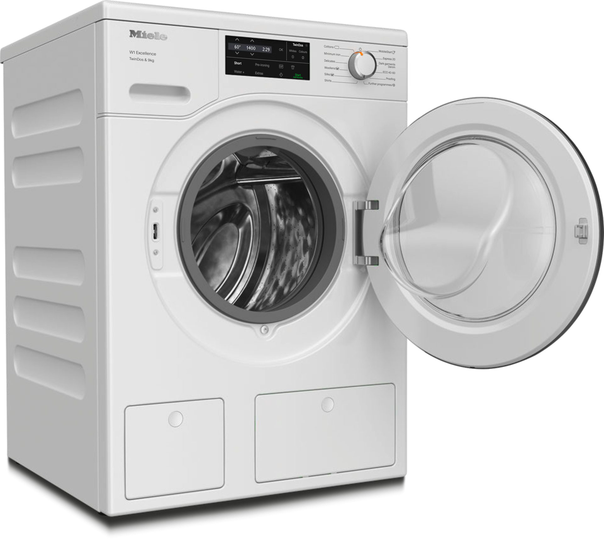 Washing machines - WEG665 WCS TDos&9kg Lotus white - 2