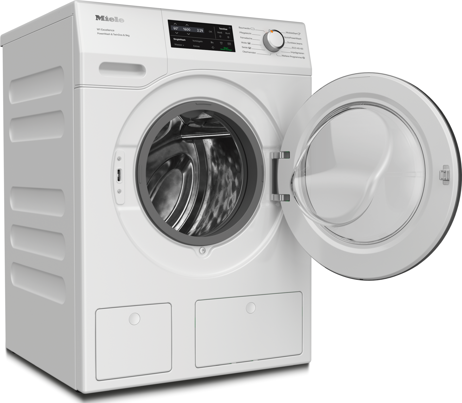 Lave-linge - WEI875 WPS PWash&TDos&9kg Blanc lotus - 2