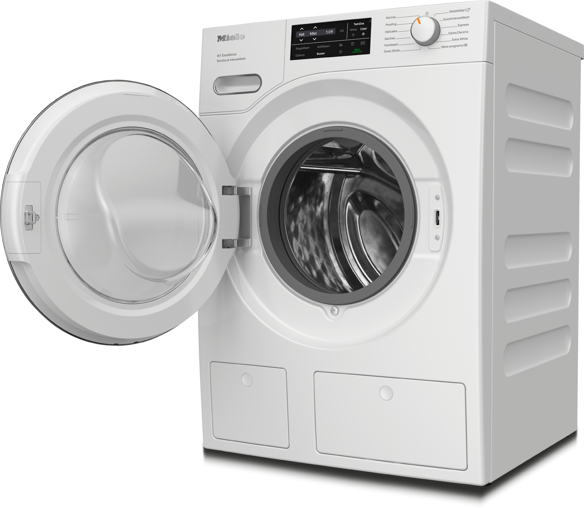 Washing machines - WXI860 WCS TDos & IntenseWash Lotus white - 2