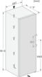 Saldētava ar NoFrost un SoftClose funkcijām, 1.85m augstums (FNS 4782 E) product photo View4 S