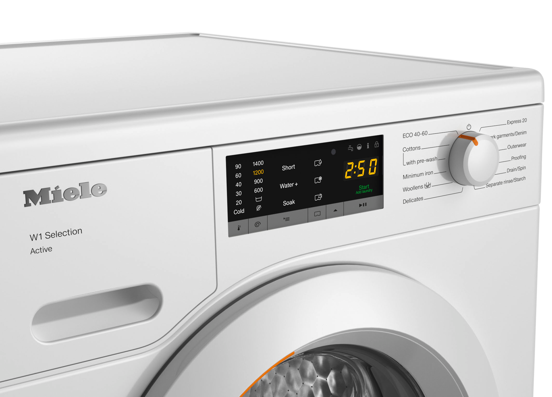 Washing machines - WSA003 WCS Active Lotus white - 4