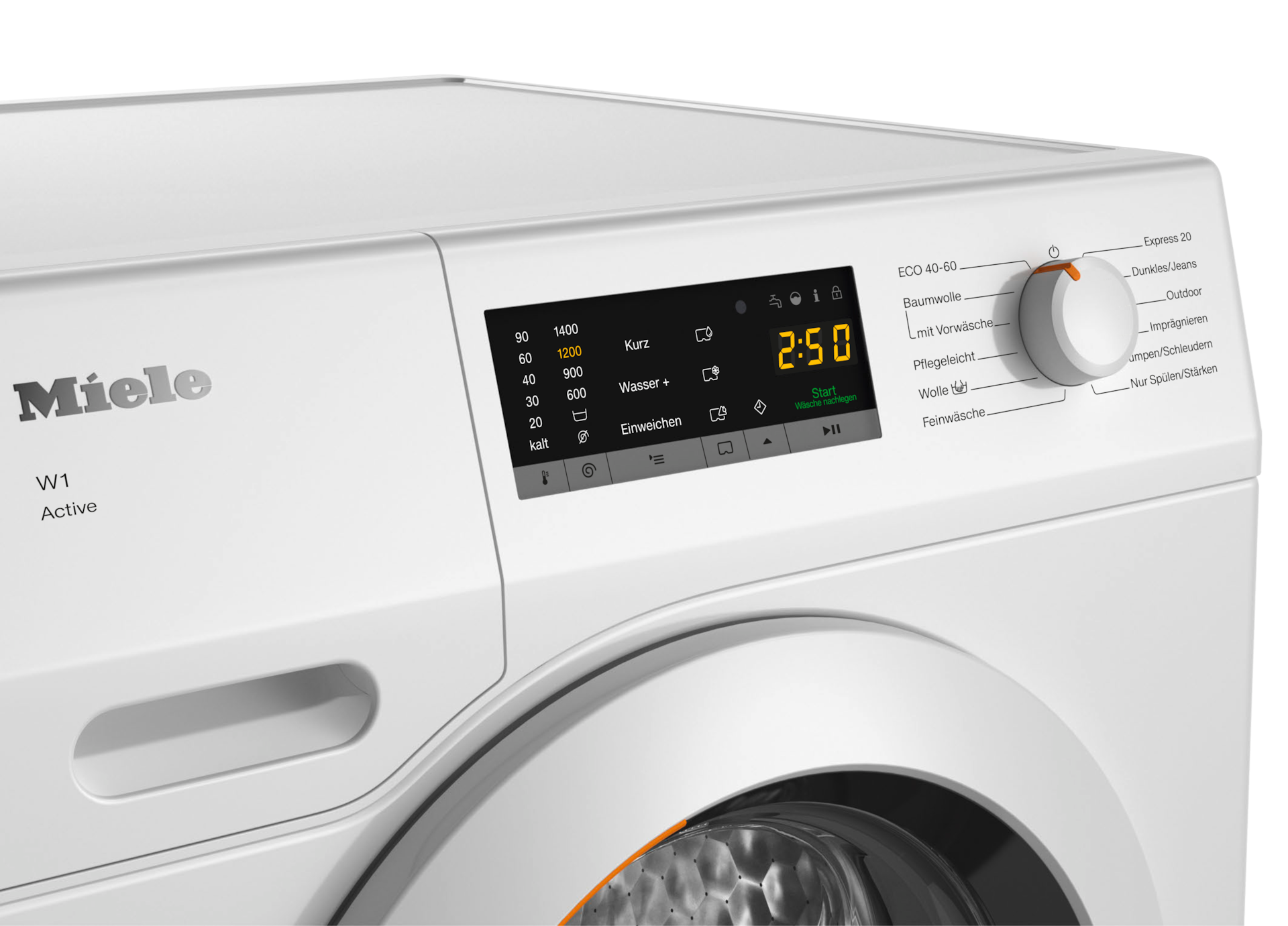 Waschmaschinen - WCA032 WCS Active Lotosweiß - 3